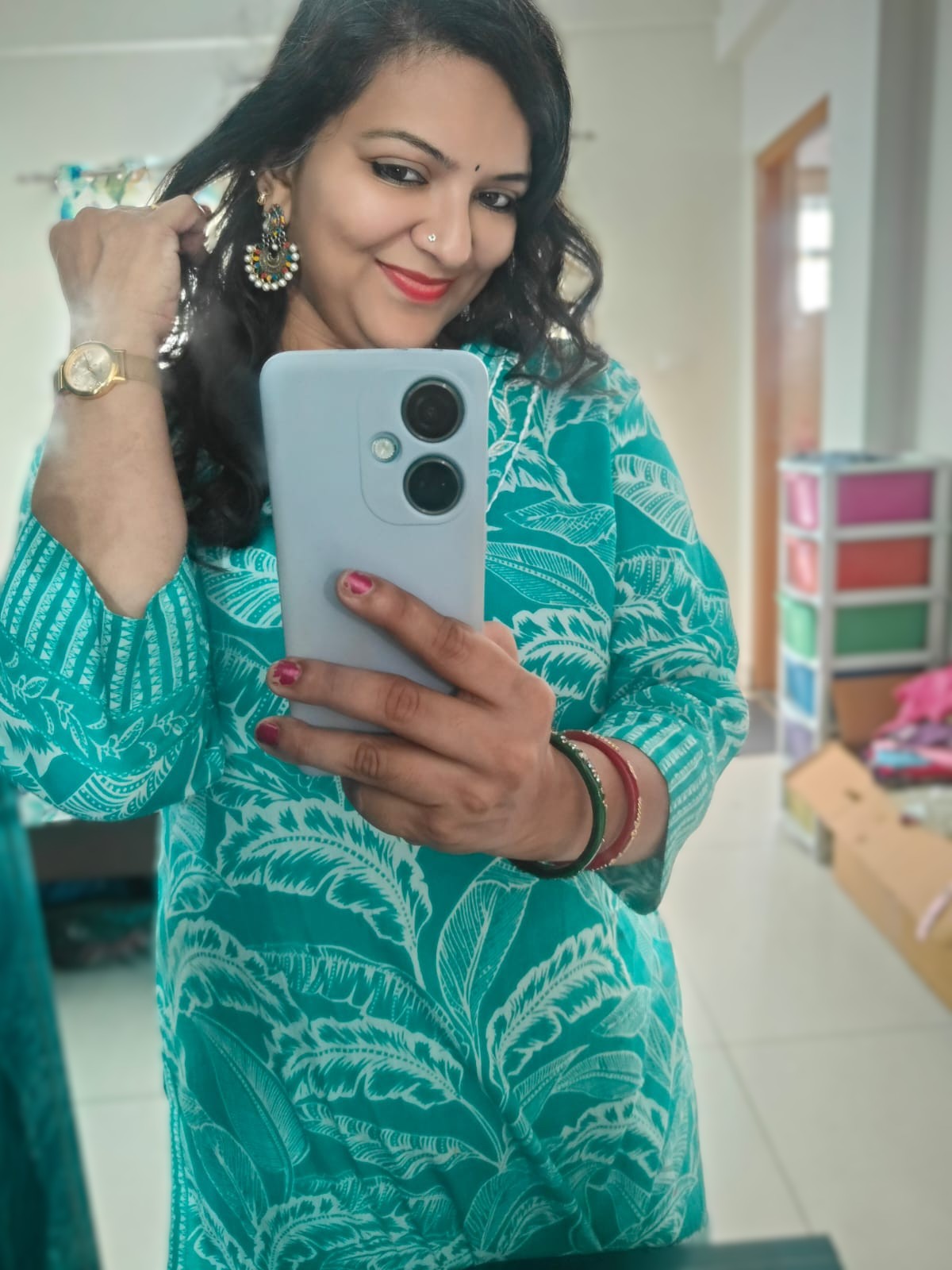 Cotton Kurti & Pant Set – Effortless Style, Everyday Comfort