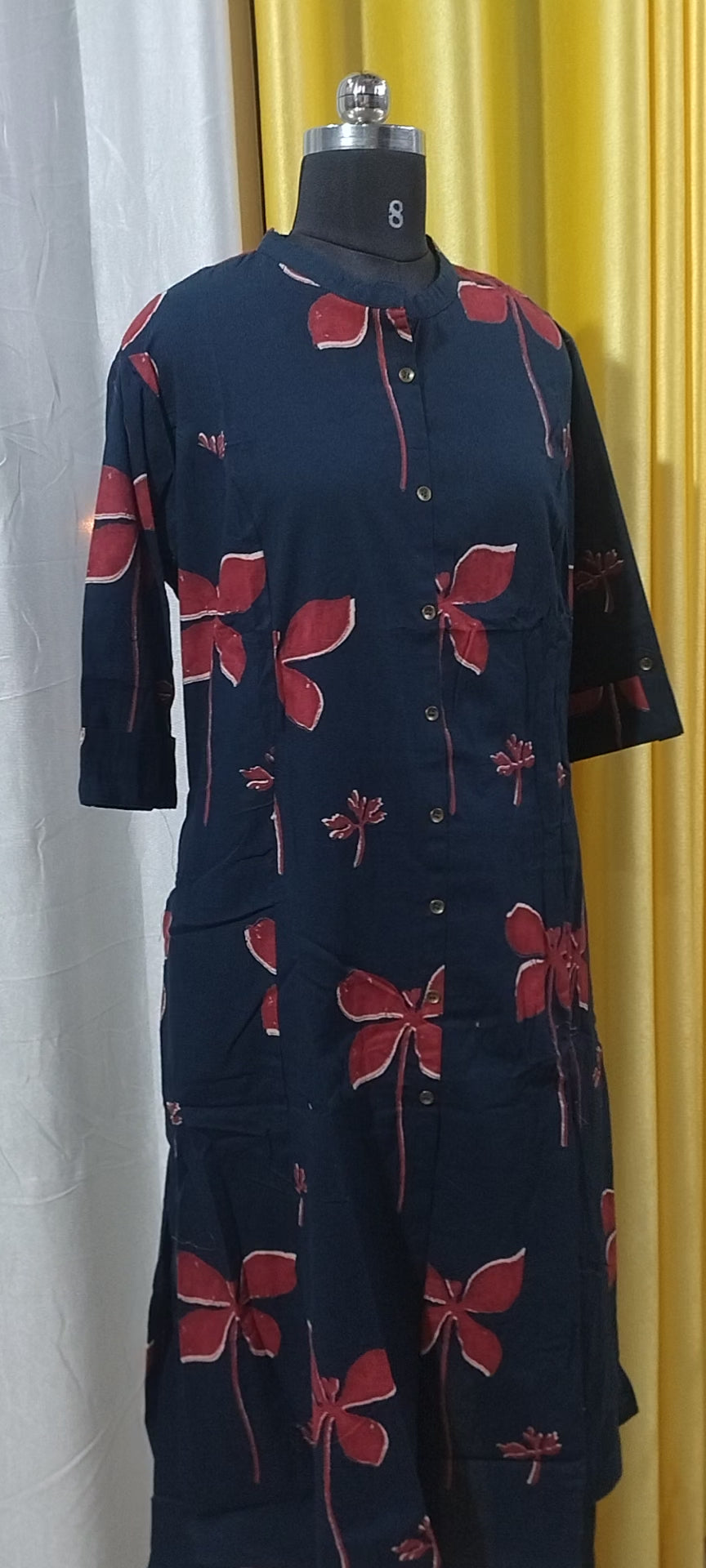 Premium Pure Cotton Floral Co-Ord Set