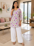 Premium Cotton Short Printed Top – Stylish Everyday Wear