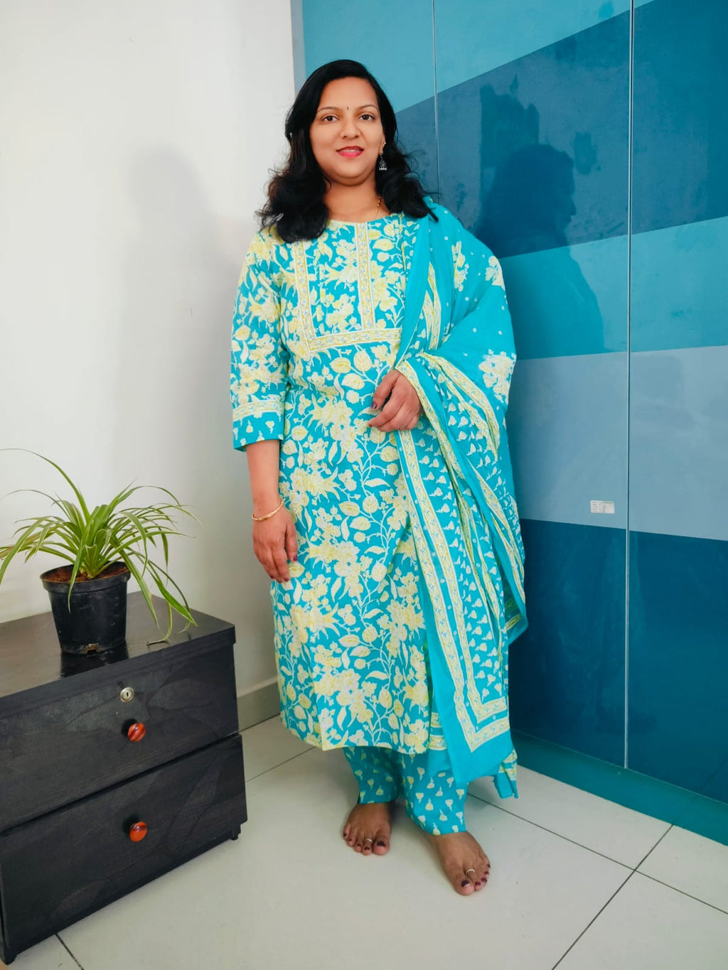 Cotton Kurta Set