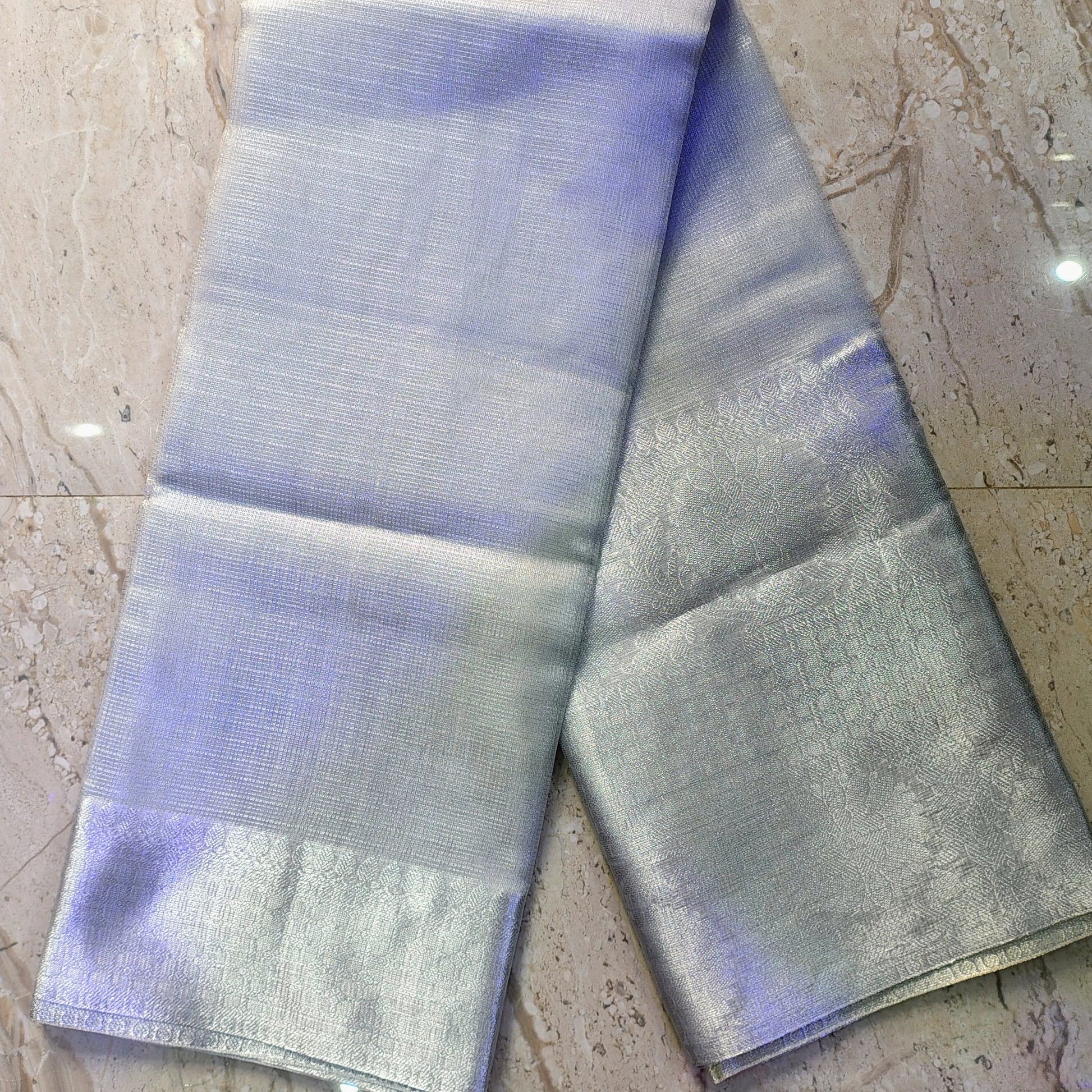 White Tissue Saree – Sheer Elegance, Pure Grace