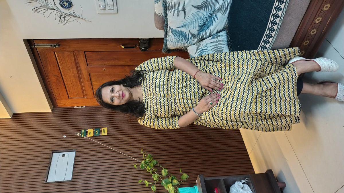 Cotton Long Gown