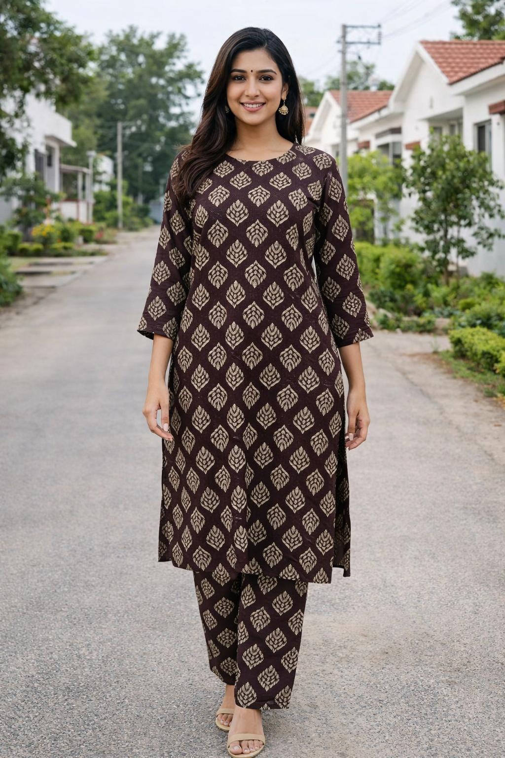 Women Rayon Co-Ord 2 Piece Set | Stylish Printed Casual Wear | Kushi Creation