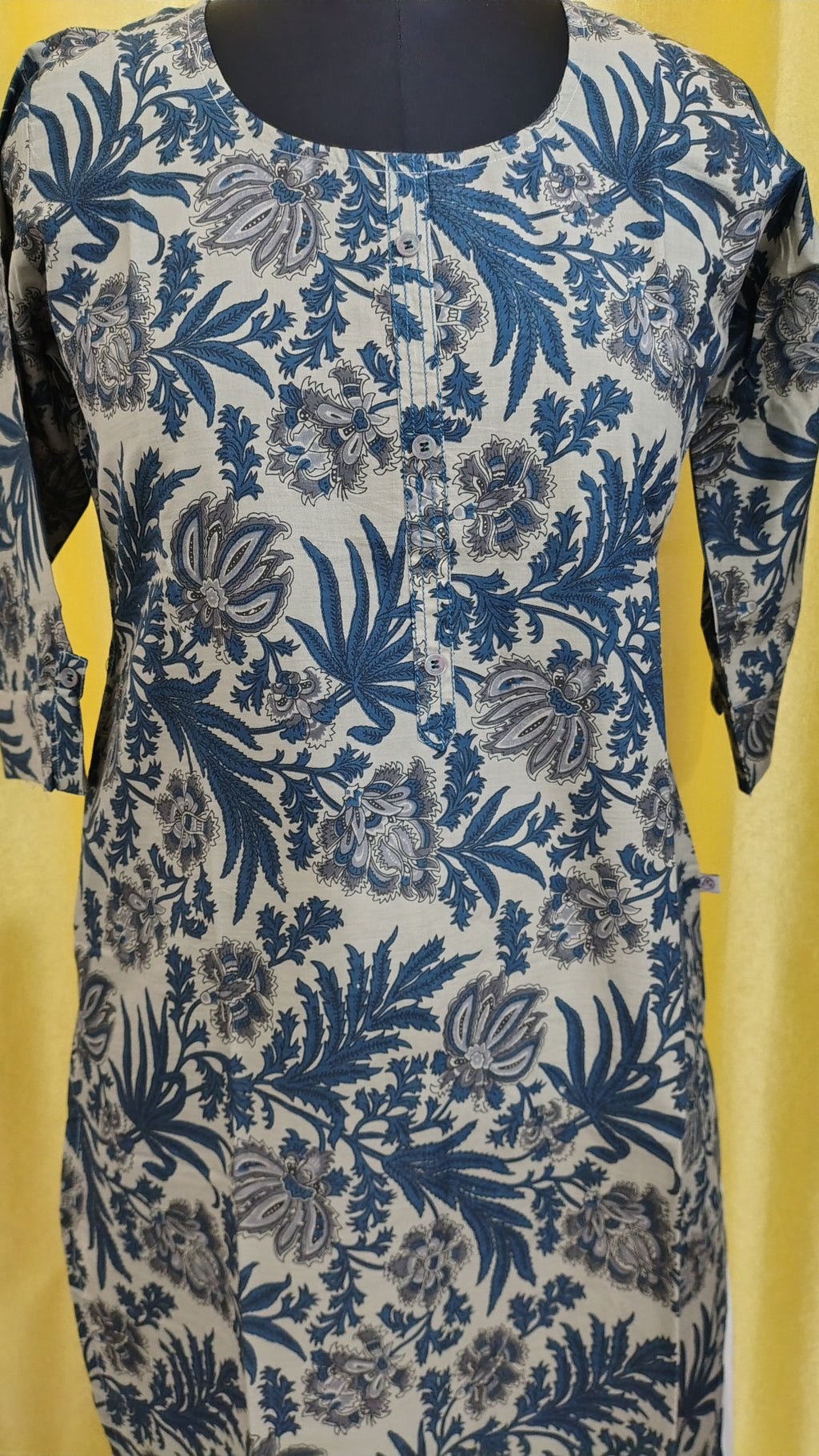 Premium Cotton Kurti – Breathable Office Wear for Women