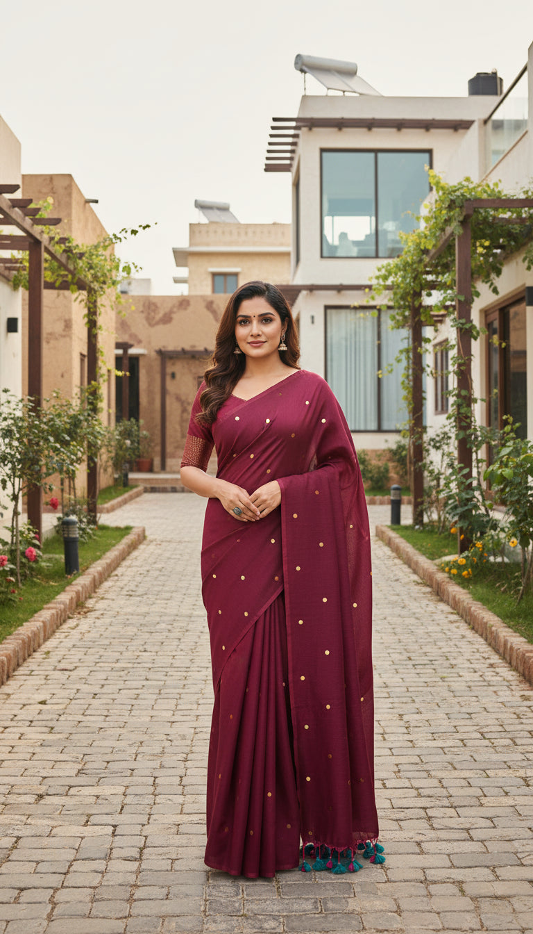 Stylish Cotton Saree