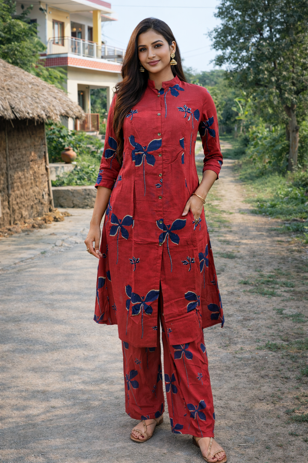 Pure Cotton Co-Ord Set