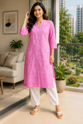 Premium Cotton Printed Kurti