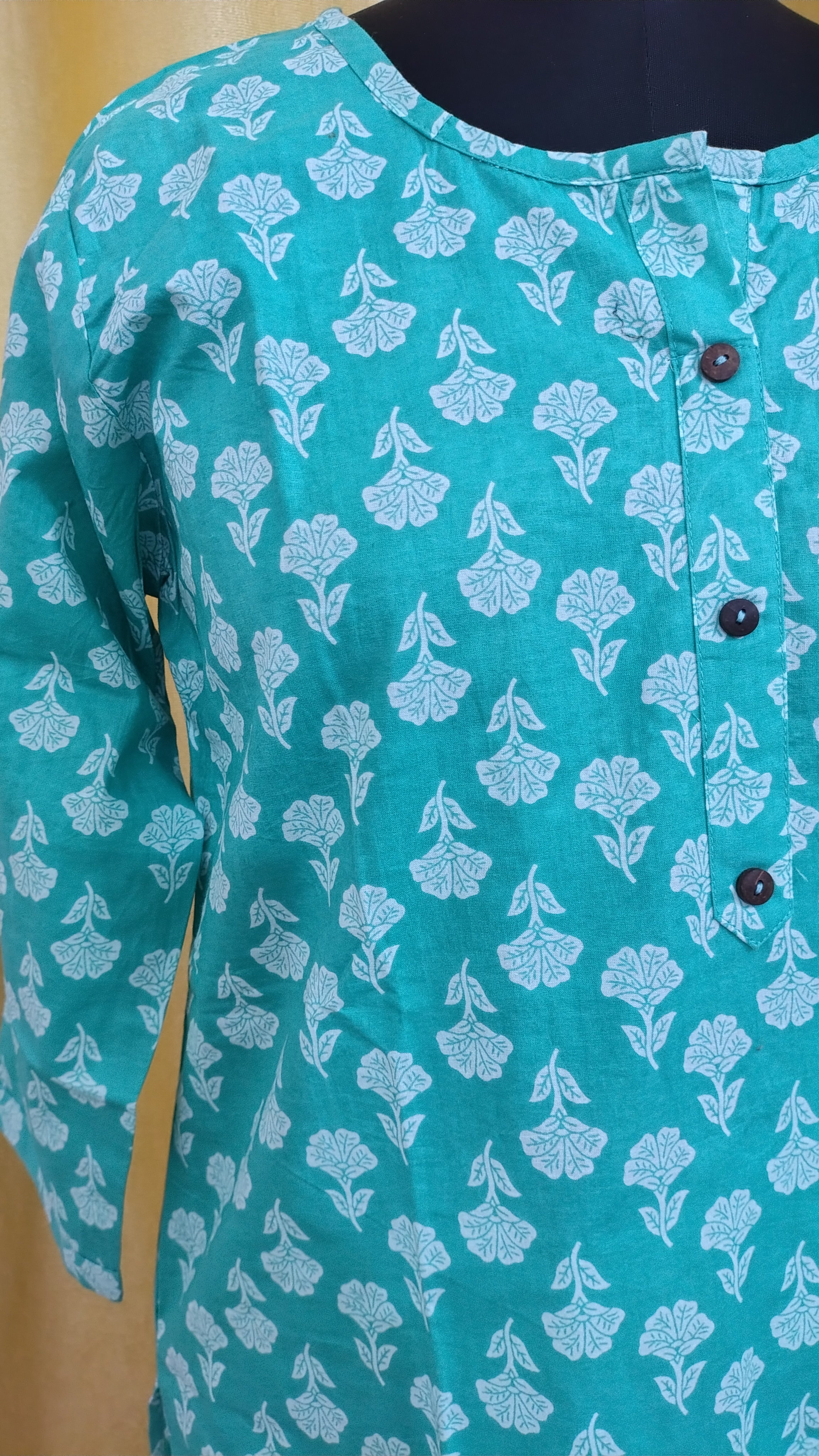 Premium Cotton Short Printed Top – Stylish Everyday Wear