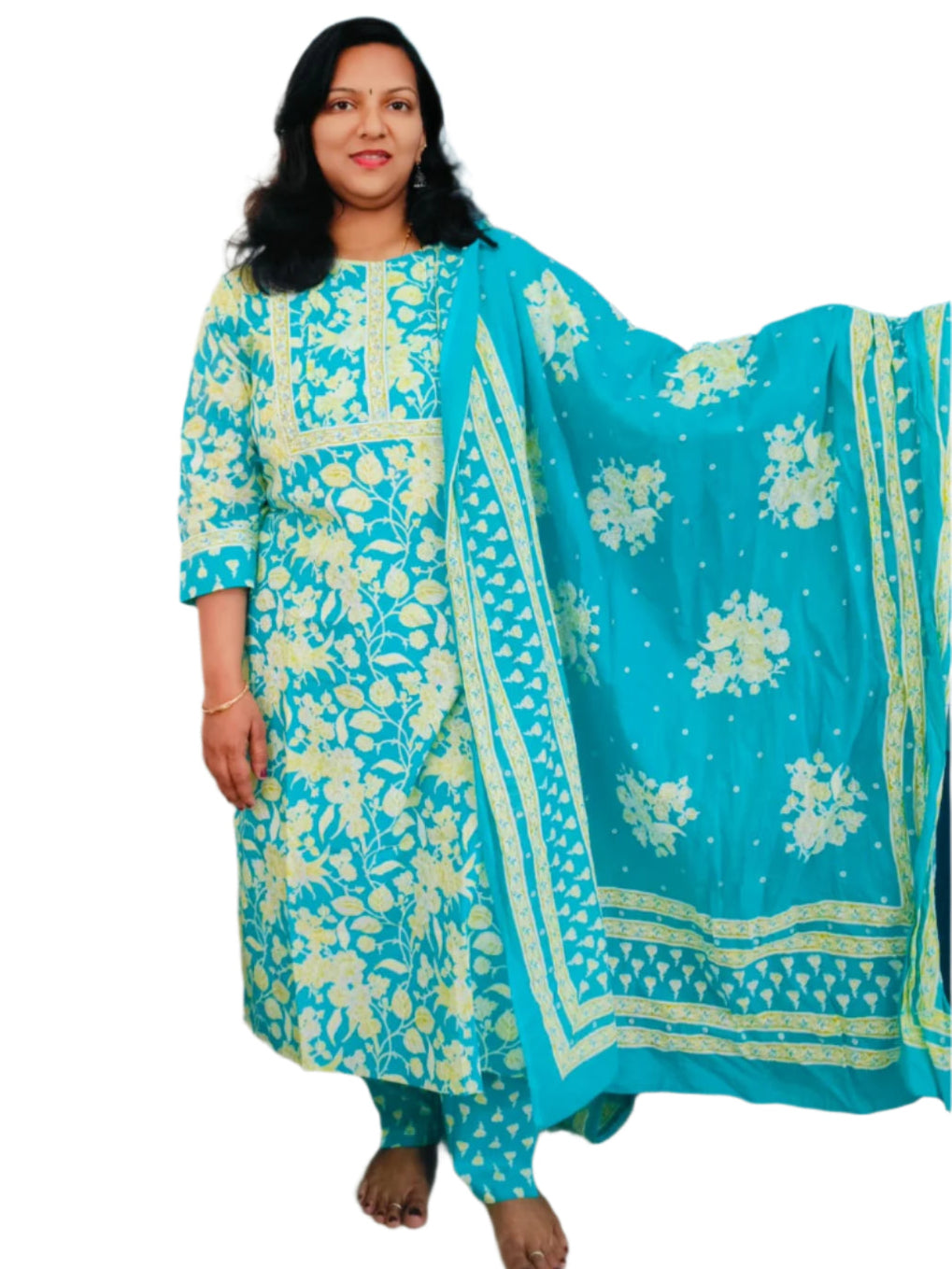 Cotton Kurta Set