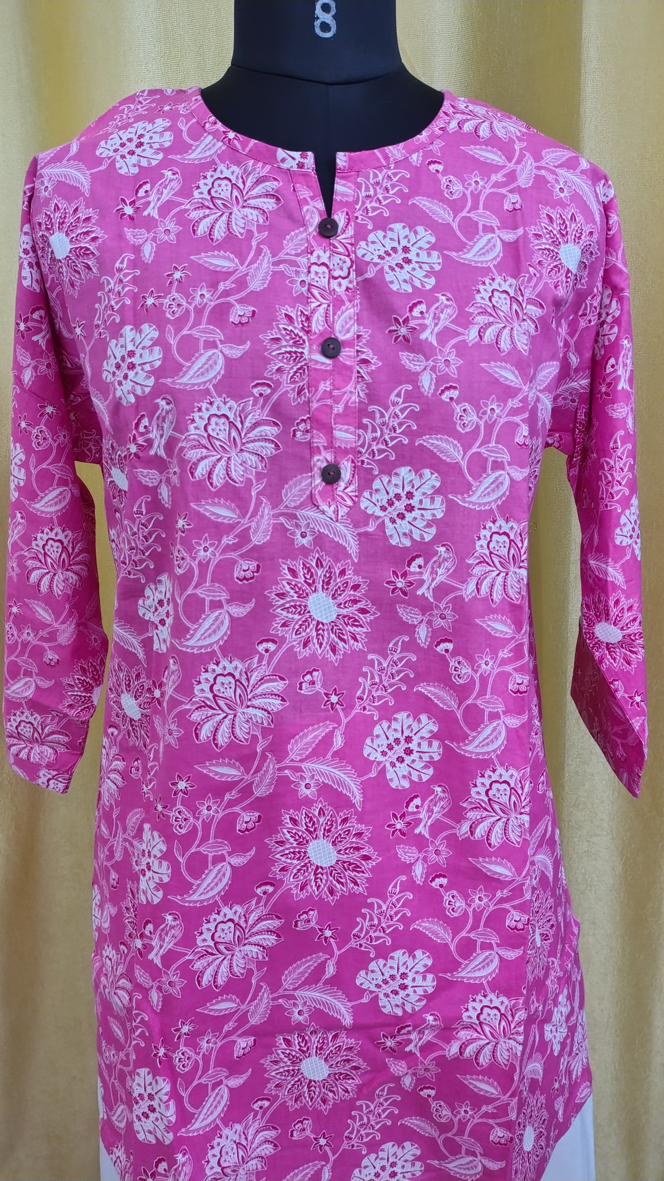 Premium Cotton Short Printed Top – Stylish Everyday Wear