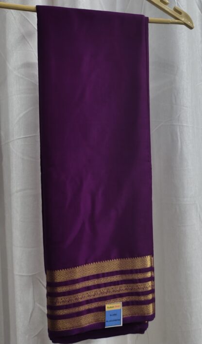 Mysore Crepe Silk Saree