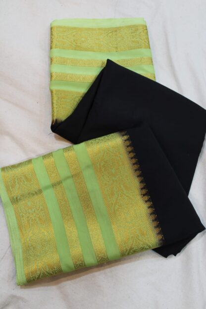 Mysore Crepe Silk Saree