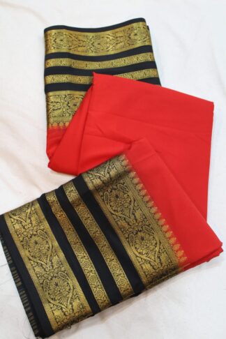 Mysore Crepe Silk Saree