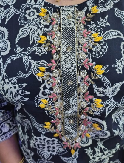 3-Piece Cotton Kurta Set - Image 2