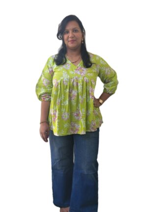 Cotton Peplum Tops
